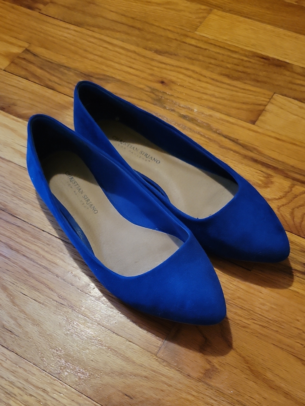 Christian Siriano For Payless Blue Flats, Size 9